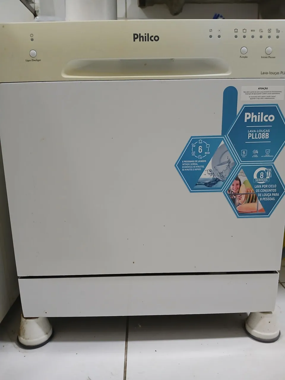 Lava louça Philco 8 serviços