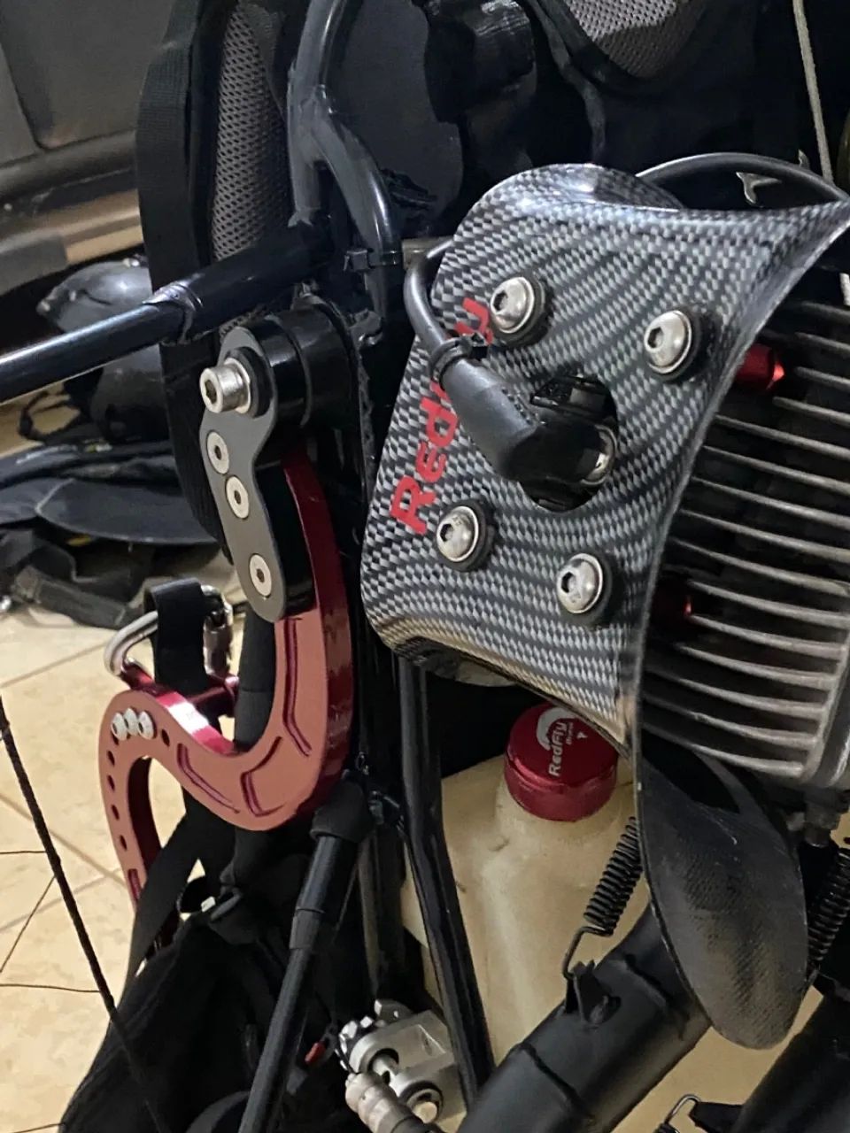 Flexus 2 nova se uso mais Paramotor Moster plus 185 - Foto 3