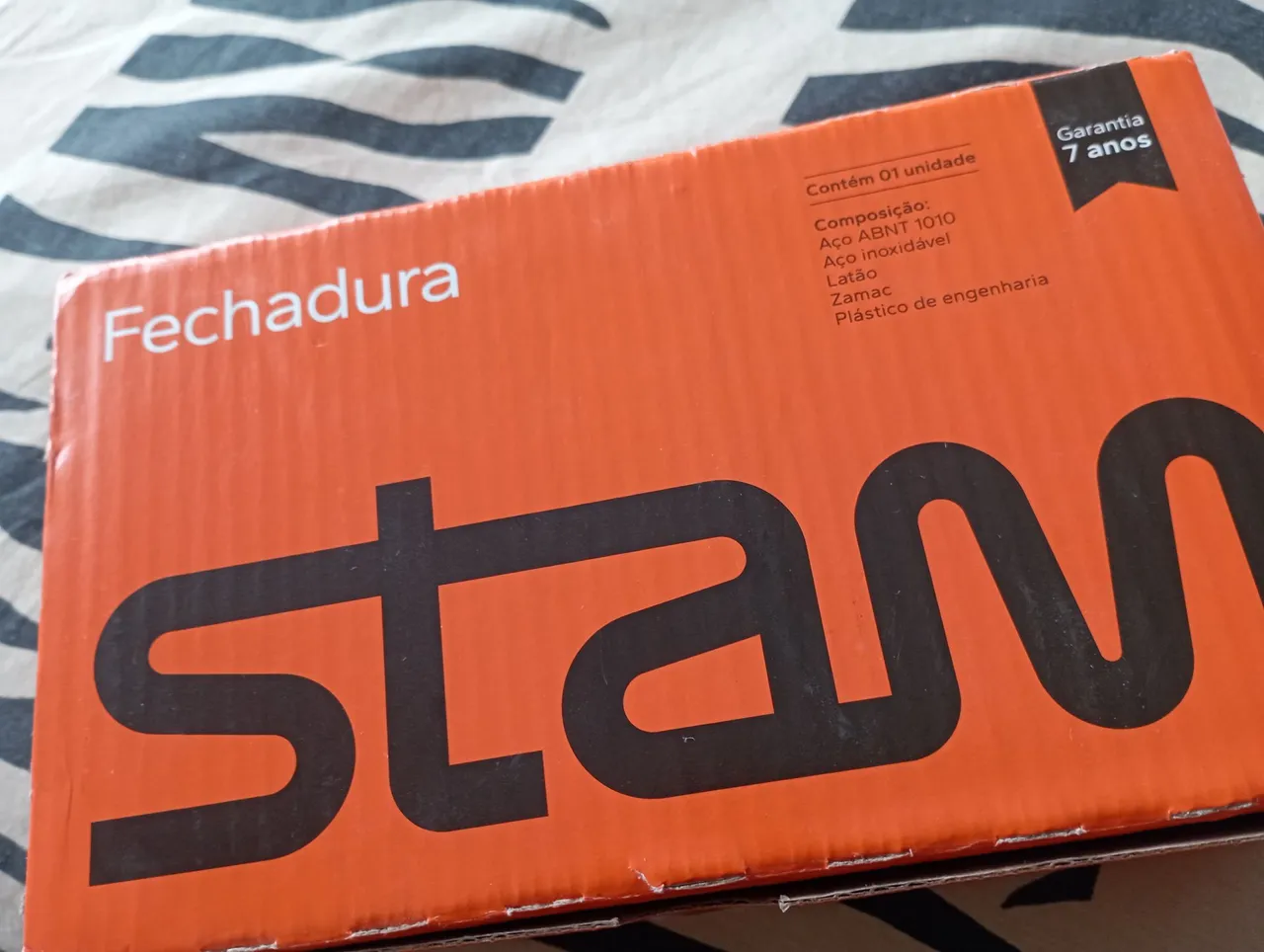 Fechadura Auxiliar Stam, com 2 Chaves tetra