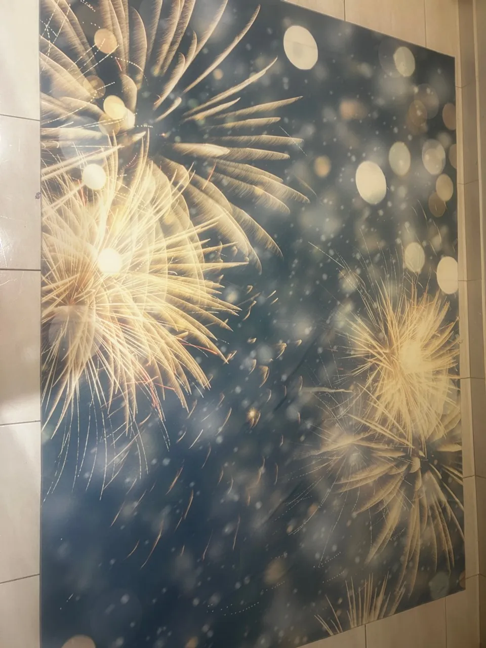 Fundo fotográfico de Ano Novo
