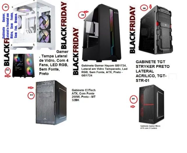 GABINETE PARA PC