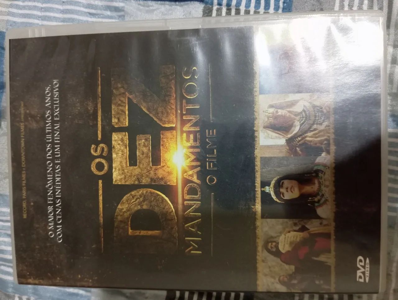DVD Os Dez Mandamentos - O Filme