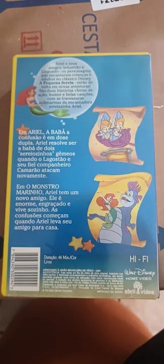 A Pequena Sereia - Ariel, a Babá (DVD Dublado) - Foto 2