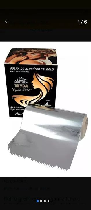 Papel alumínio para luzes - Foto 2