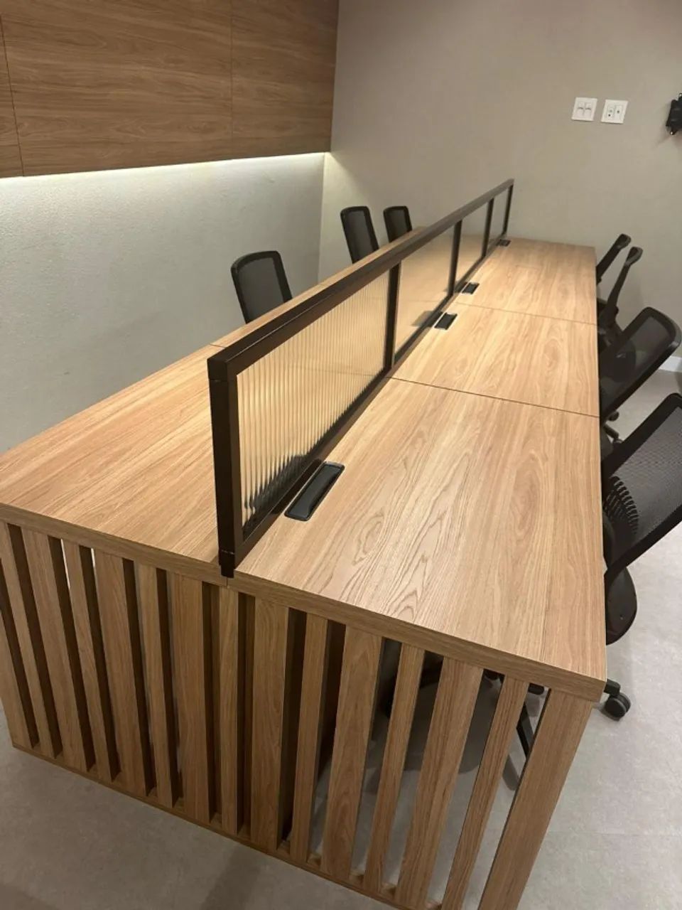 Grande mesa de escritório, conjunto de mesas! - Foto 2
