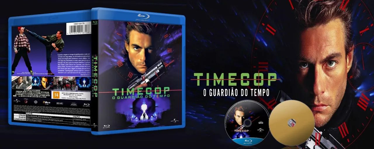 JEAN CLAUDE VAN DAMME BLU-RAY RAROS - CDs, DVDs etc - Cidade São