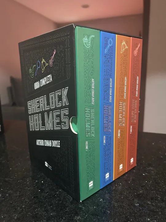 BOX DE SHERLOCK HOLMES - COMPLETO