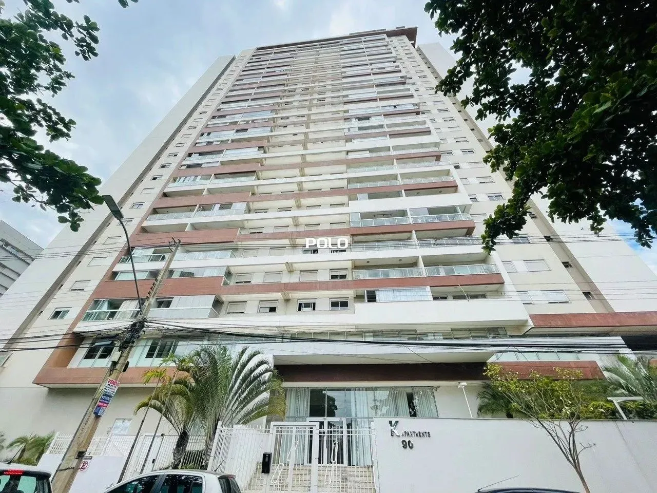 Falt mobiliado para alugar no Setor Oeste no Residencial K. Apartaments em Goiânia