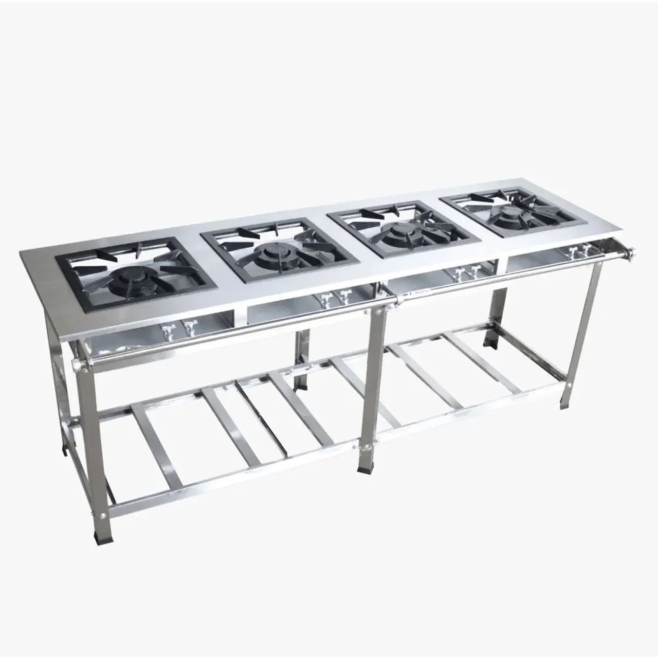 FOGÃO INDUSTRIAL INOX 4BOCAS 