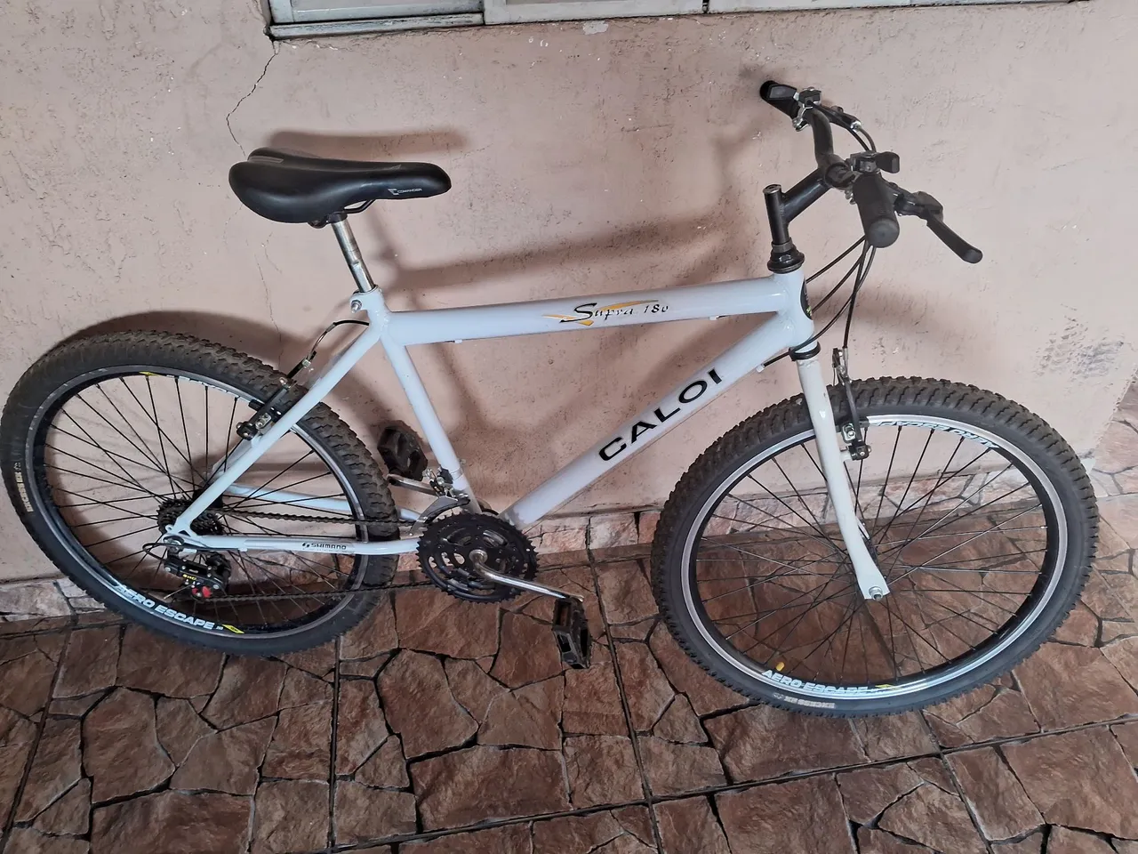 Bicicleta aro 26 nova com rodas aero cubo de rolamento 98564.9666