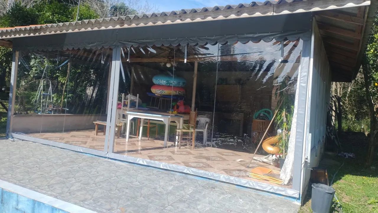 Fechamento de área externa com cortina de PVC - Foto 3
