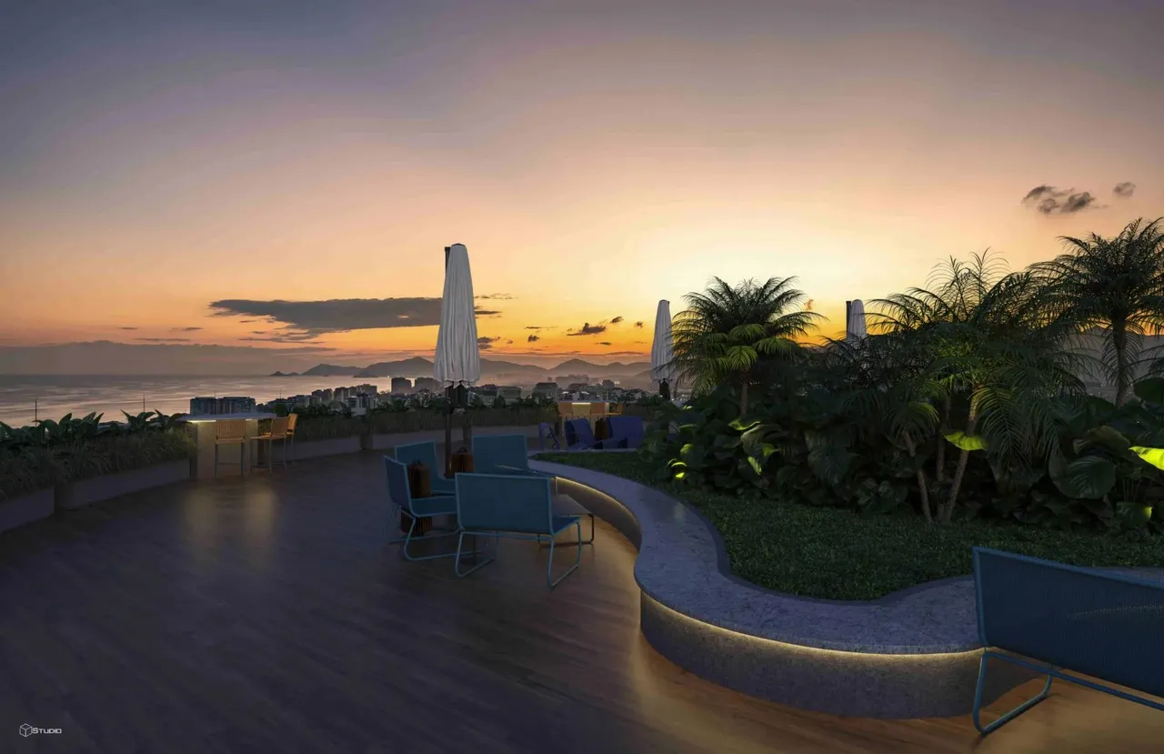 Studio a venda - 40m² - 1 vaga - Lazer extraordinário - Barra da Tijuca - Rio de Janeiro