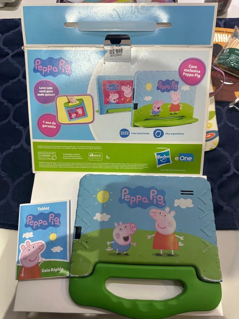 Tablet Infantil Peppa Pig com Case - Foto 3