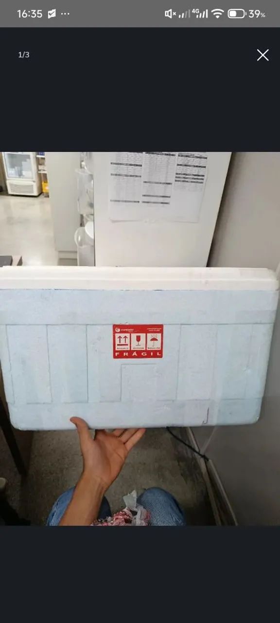 Caixa de isopor 50 litros na promoção  - Foto 2