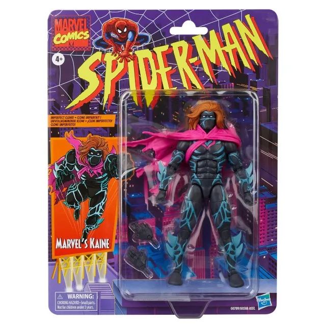 Marvel Legends Retro Spider-Man Kaine G0789 - Foto 2