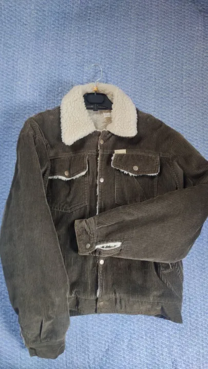 Jaqueta casaco sherpa/trucker cotele