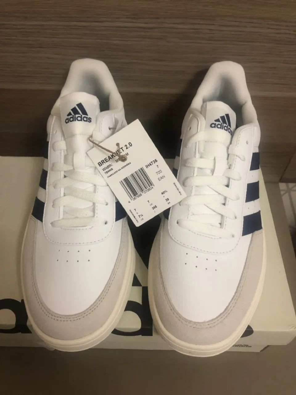 Tênis Adidas Breaknet Masculino 39 novo, original, na caixa - Foto 6