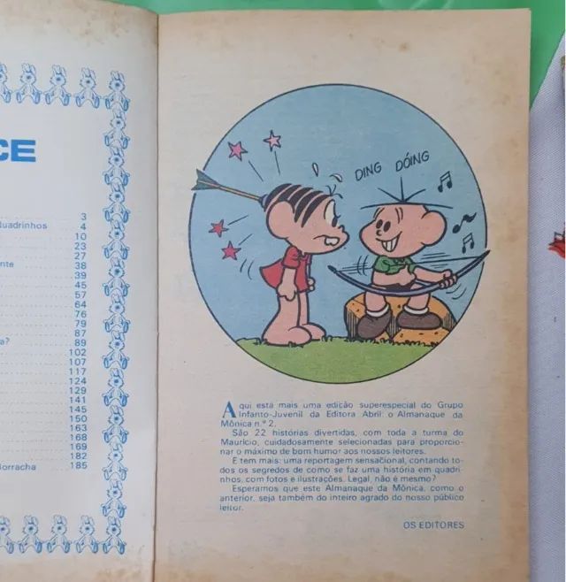 ALMANAQUE DA MÔNICA Nº 2 - Editora Abril (1977) - Foto 3