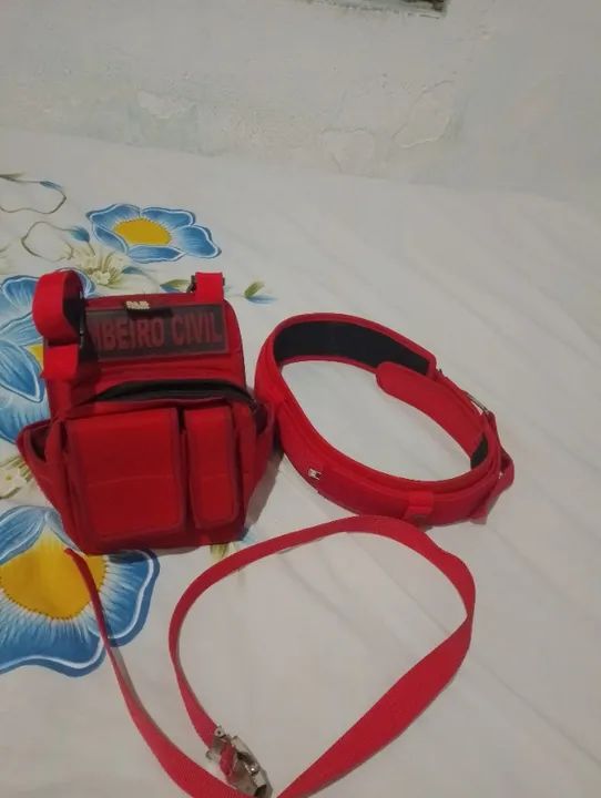 Kit completo fardamento  bombeiro civil - Foto 3