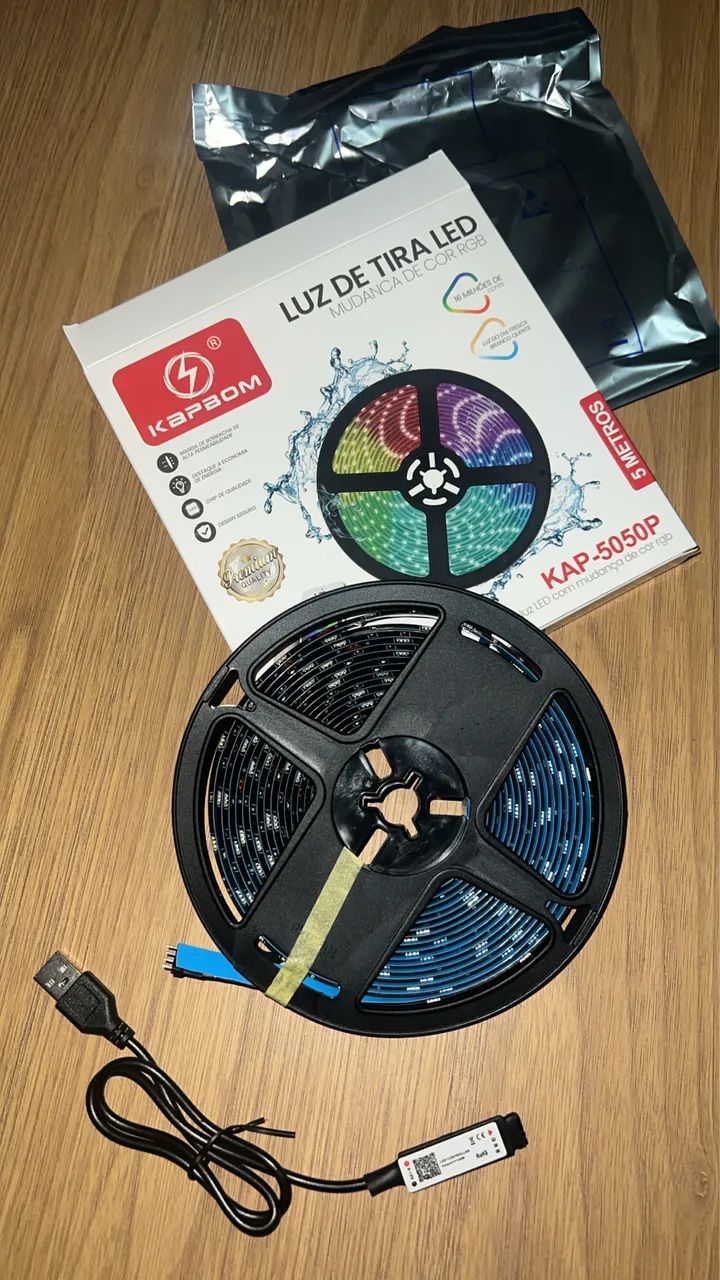 Fita Led Rgb 5M Colorida