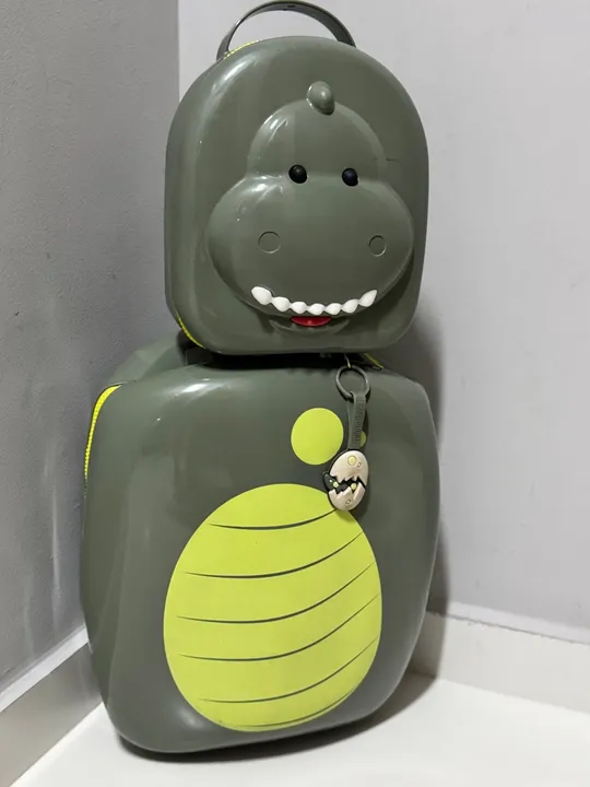 Maleta de Viagem Dinossauro Infantil