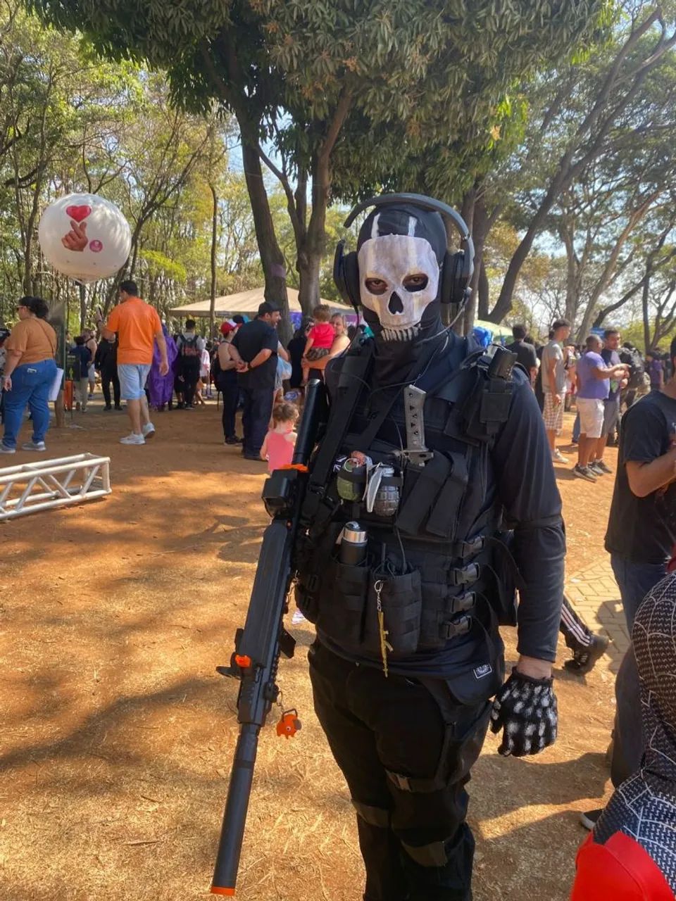 Máscara Ghost Call of Duty - Foto 2