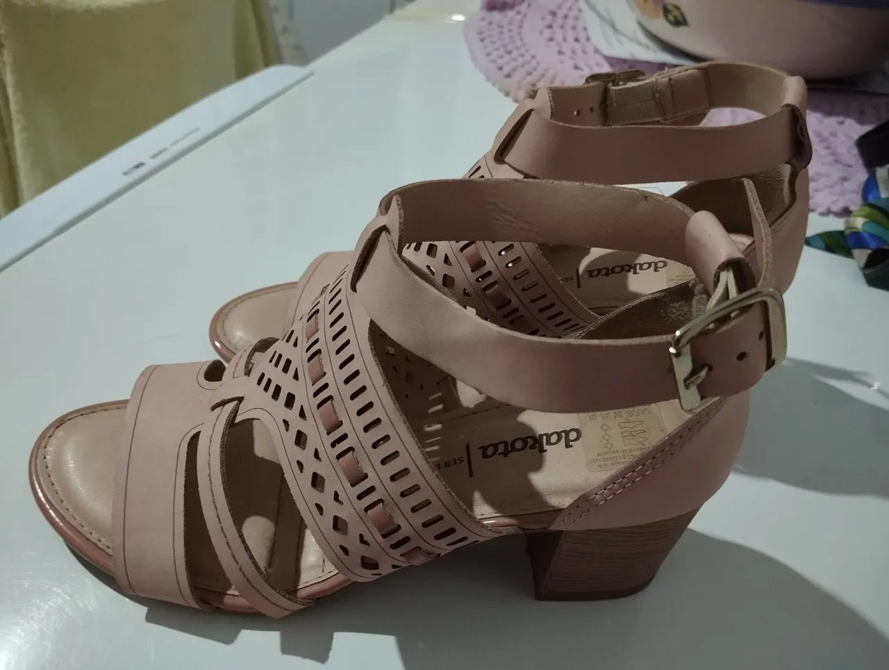 Sandália Dakota feminina cor de rosa