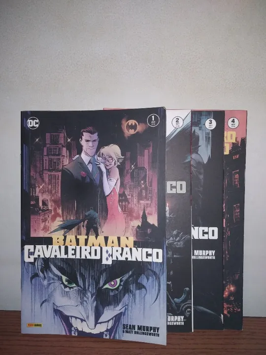 HQ - BATMAN CAVALEIRO BRANCO - VOL 01 AO 04