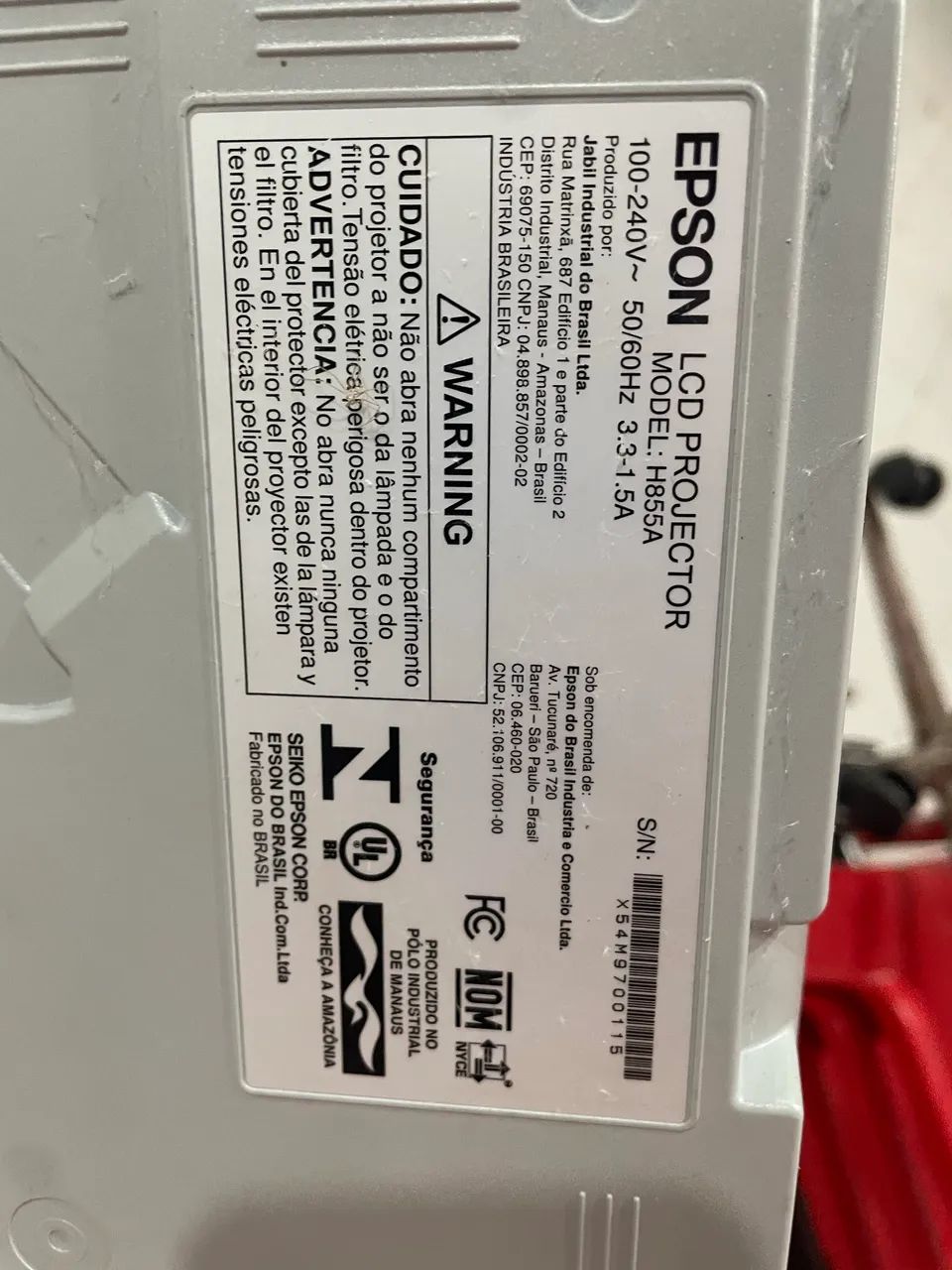 Projetor Epson  - Foto 3