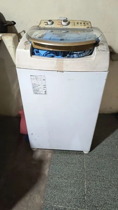 Máquina de lavar Brastemp 8 kg para peça ou arrumar 