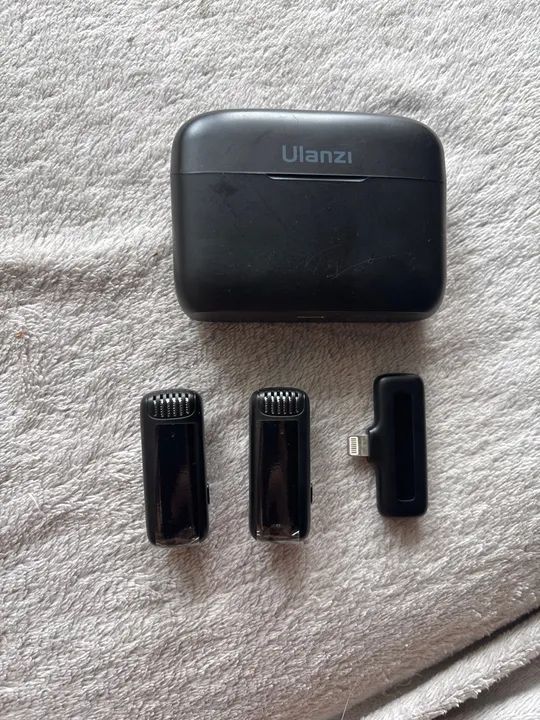 Microfone sem fio ulanzi j12 novo - Foto 3