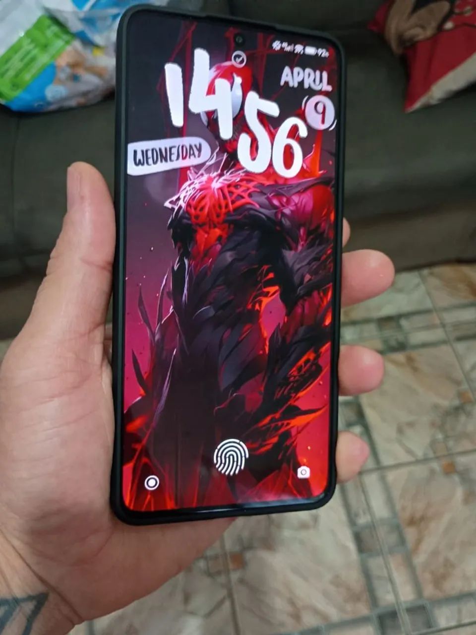 POCO X6 PRO -PEGO INFERIOR MAIS VOLTA 