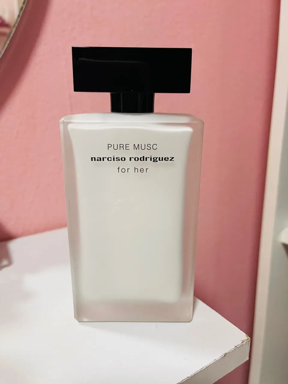 Perfume Narciso Rodriguez Pure Musc for Her - frasco mais do que na metade - original 