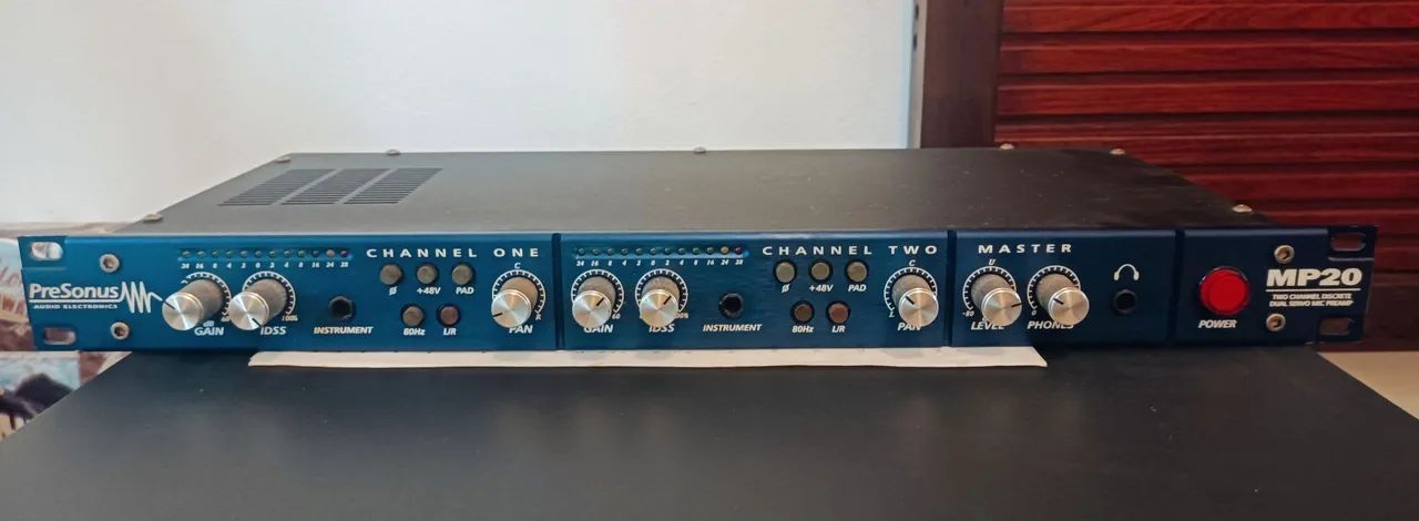 PreSonus MP20 - Pré amplificador de microfone - Foto 2