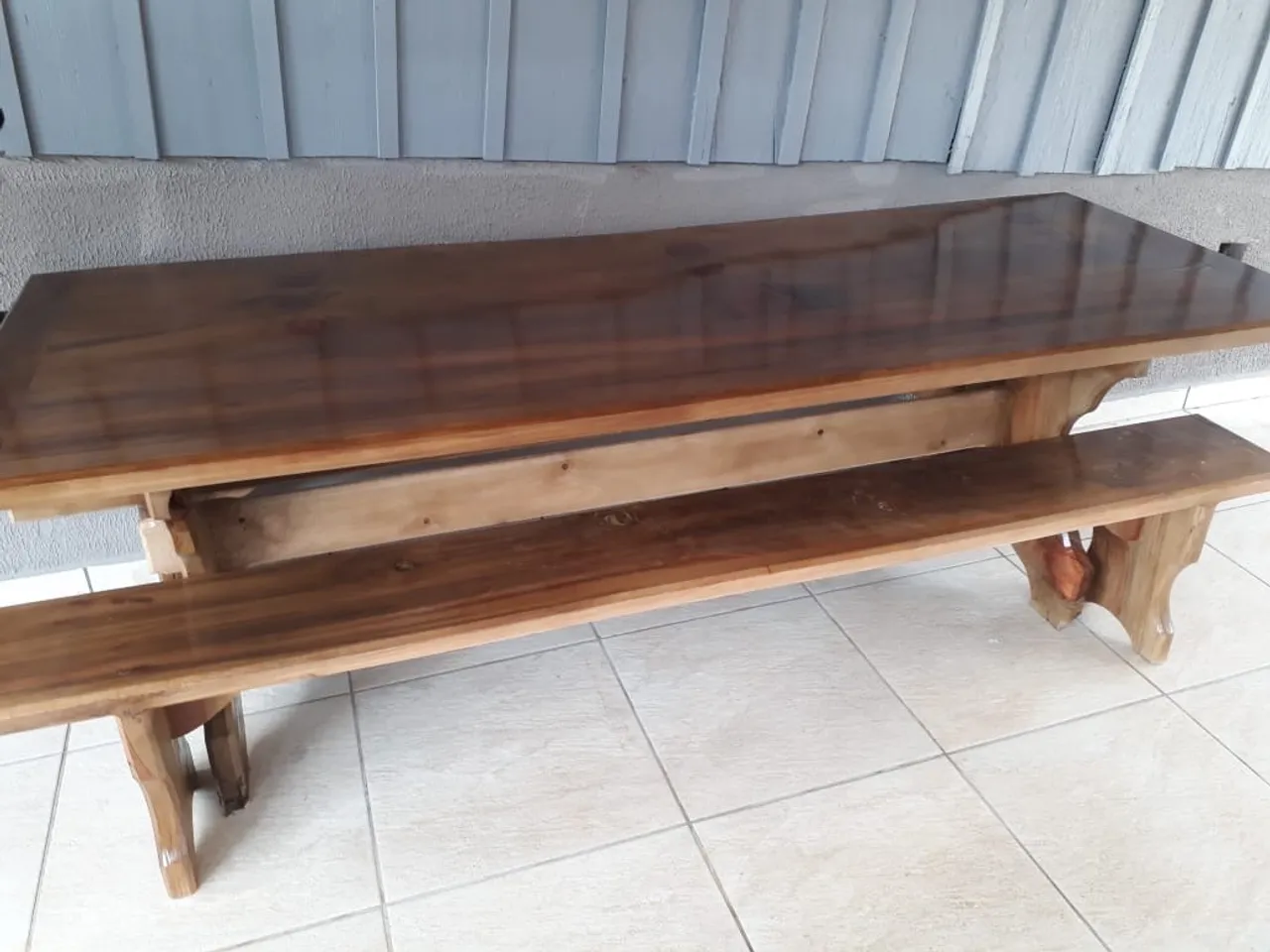 Mesa rústica