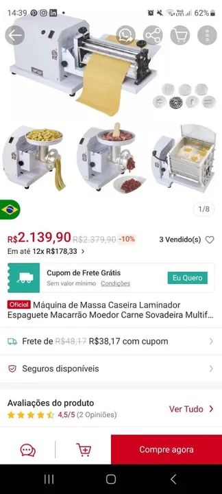 Sova Fácil Máquina de Massa SF300 ARKE - Foto 6