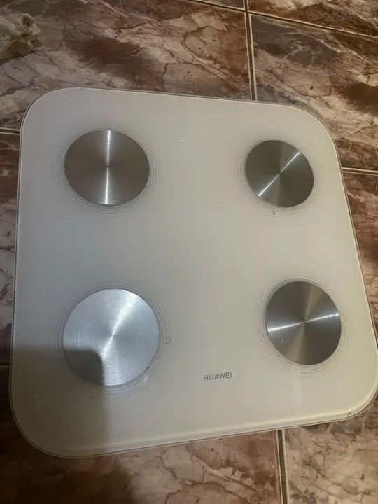 Balança Inteligente Huawei Scale 3  bioimpedância digital Com App Branca Hem-b19  - Foto 3