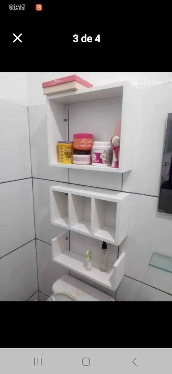 Bathroom Organizer Kit with Shelves