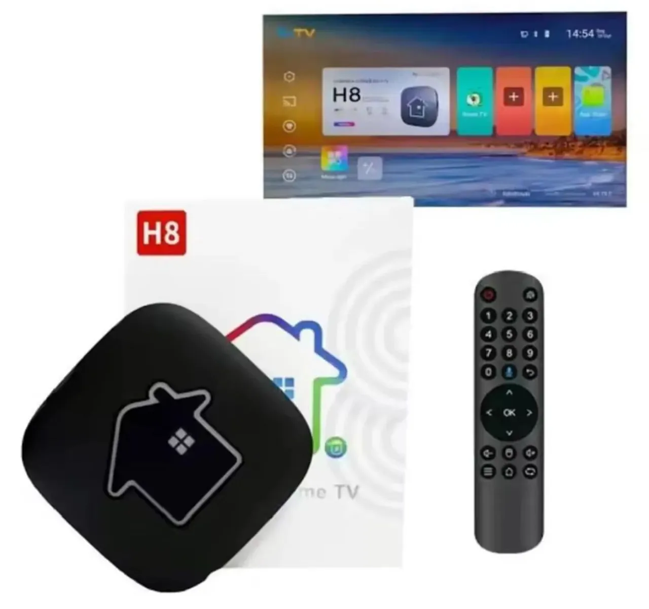 H8 Smart TV Box - Transforme sua TV!
