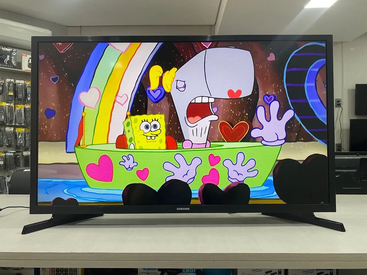 Tv Samsung smart tizen 32 polegadas funcionando perfeitamente! - Foto 3