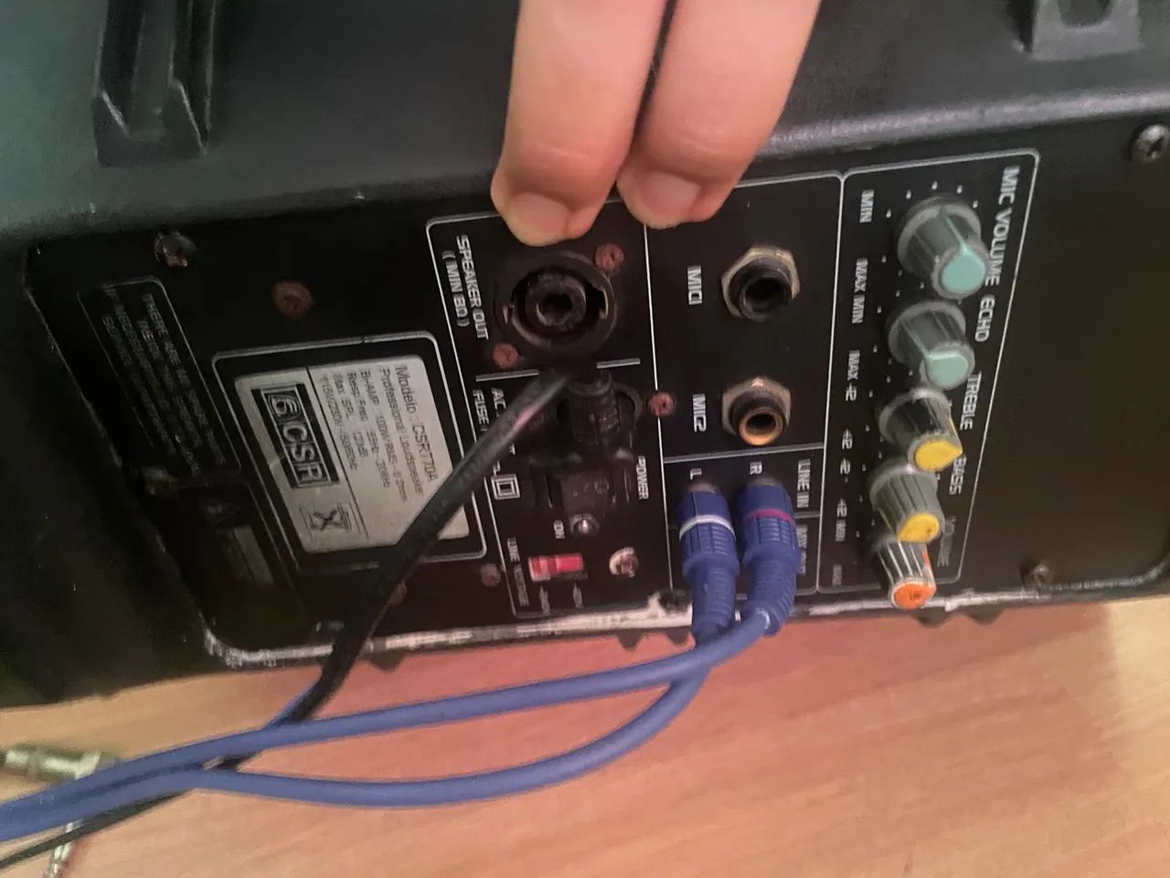 Caixa de som ativa CSR 8? com suporte - Foto 2