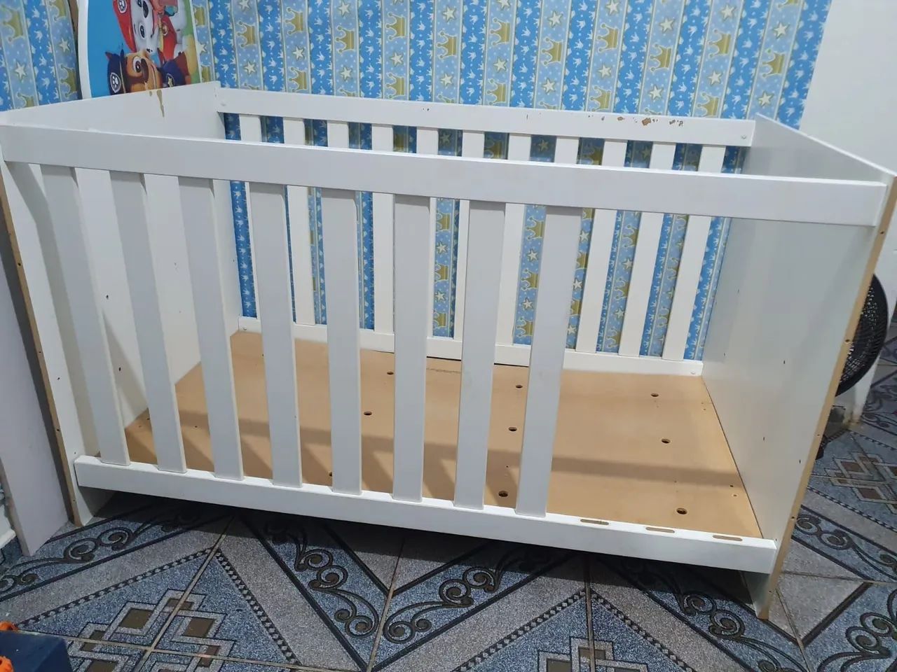 Berço de Bebê Branco - Foto 4