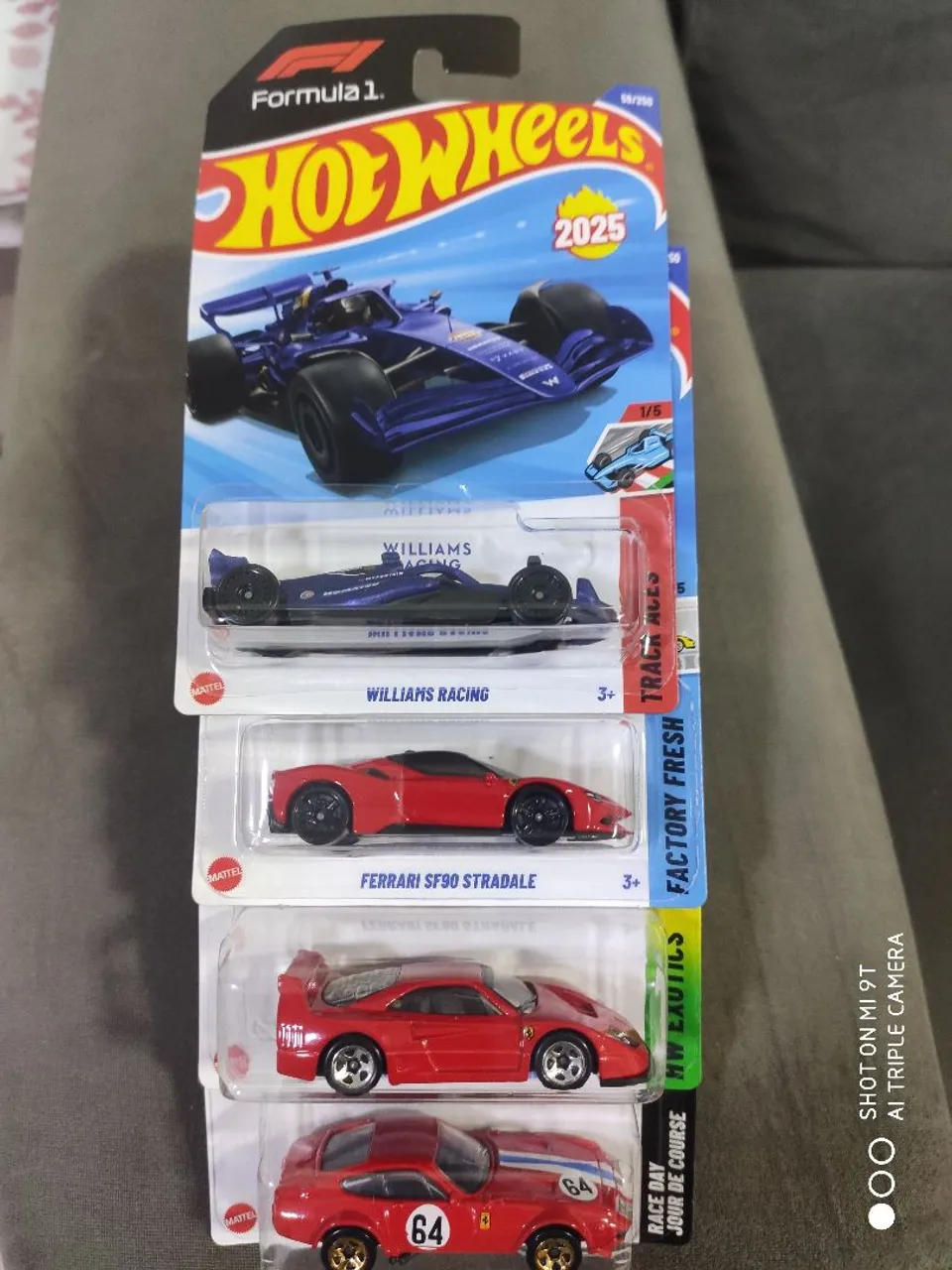 Hot Wheels Fórmula 1 e Ferraris Coleção