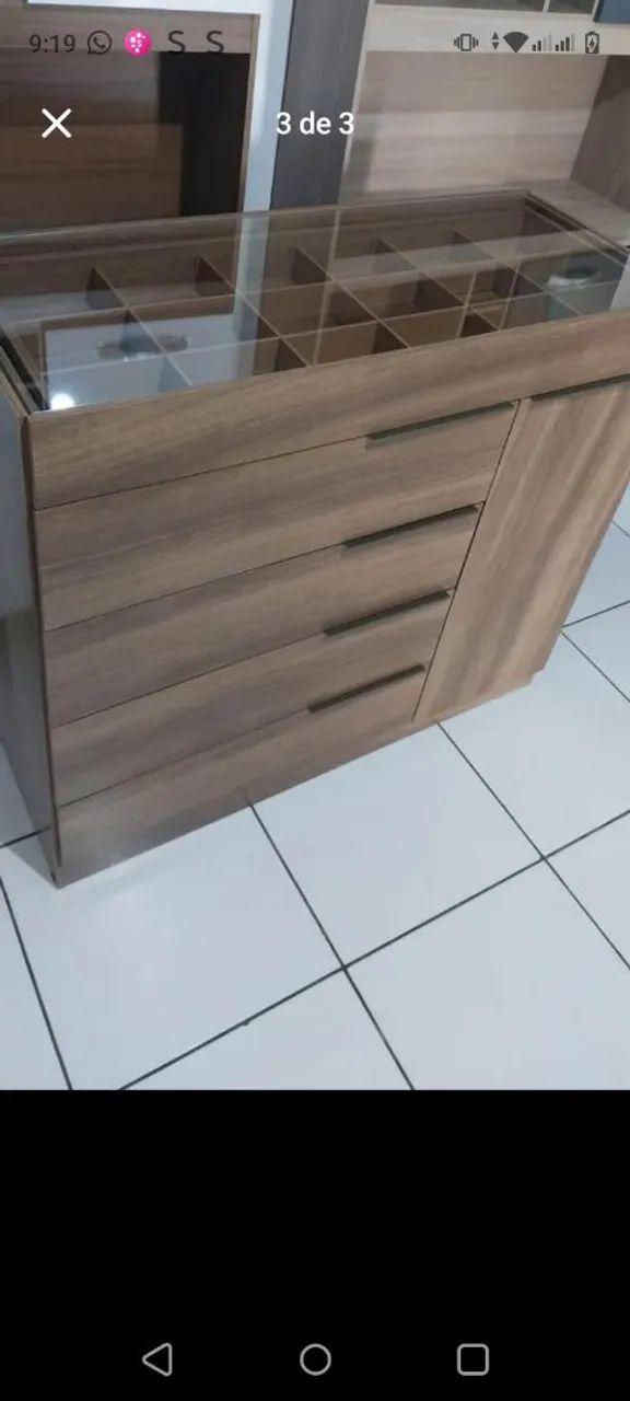 Cômoda Porta Jóia Na Promoção. Entrega É Montagem Grátis Loja R&L Moveis  - Foto 3