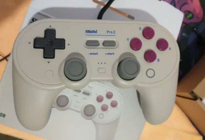 Controle 8bitdo com fio pro  para switch /  raspberry pi / xbox, PC  - Foto 5