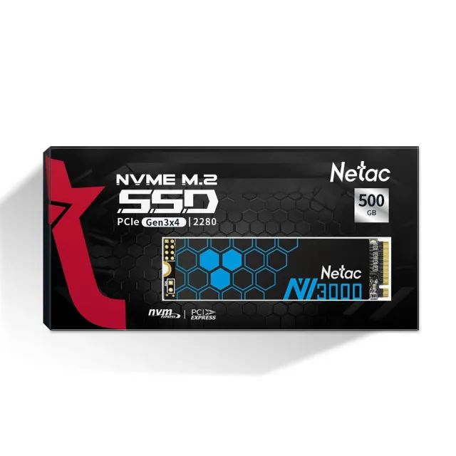 SSD Netac NV3000 500GB M.2 2280 PCIe GEN3X4 NVME  - Foto 2