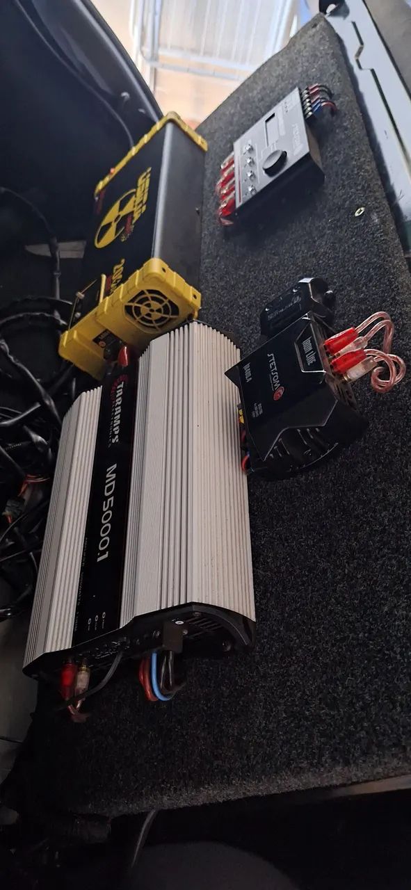 Som Automotivo Completo Ultravox 400 rms Taramps Stetsom Usina - Foto 2