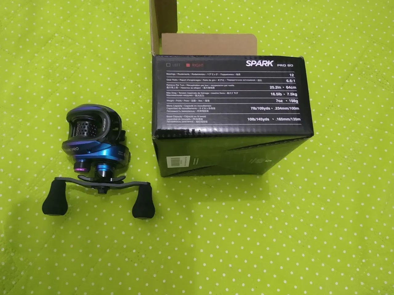 Carretilha spark pro manivela direita  - Foto 5