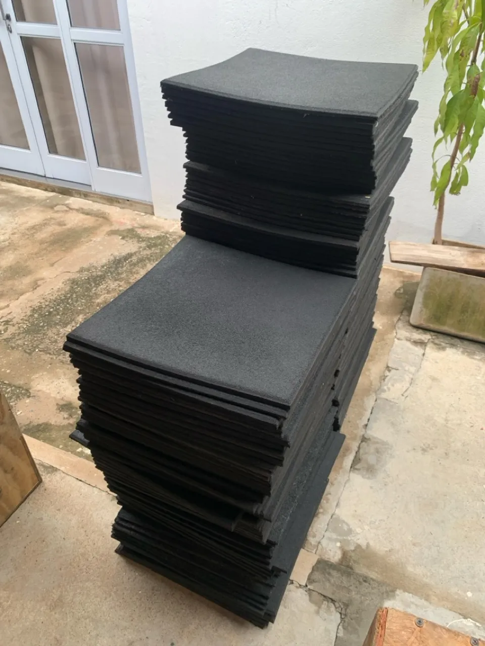 Placas de Borracha para Academia - 50x50