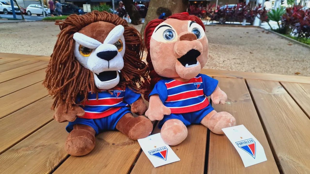 2 Mascotes Oficiais Fortaleza Esporte Clube - Original Oficial  - Foto 3
